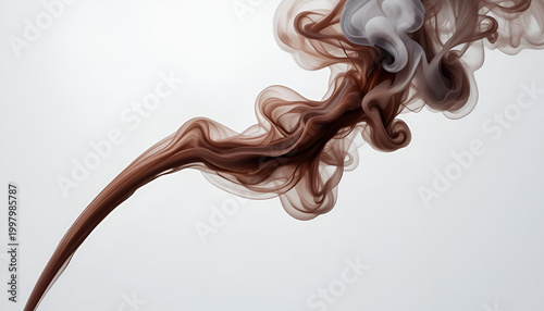 smoke on white