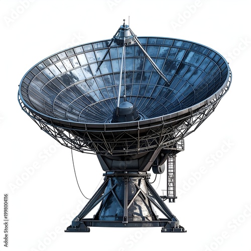 Large Radio Telescope Antenna for Space Communication and Research.