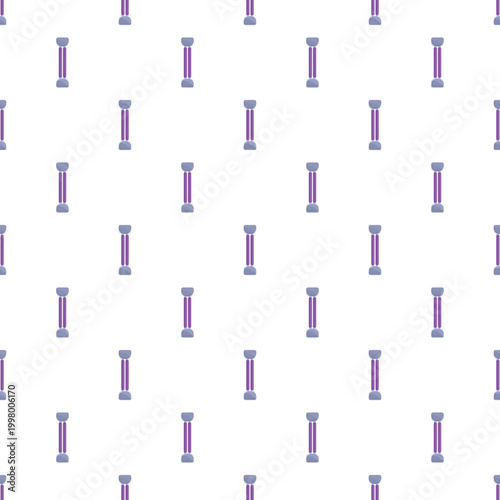 Ultraviolet lamps creating a repeating scientific or sterilizing pattern