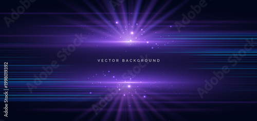 Beam purple diagonal glowing on dark background.