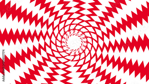 Swirl retro groovy pattern with psychedelic wavy lines, funky spiral and radial sunburst background, abstract colorful vector design.