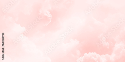 Pink sky with cloud, concept of hope. 