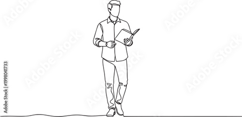 53_continuous line art man h_traced
