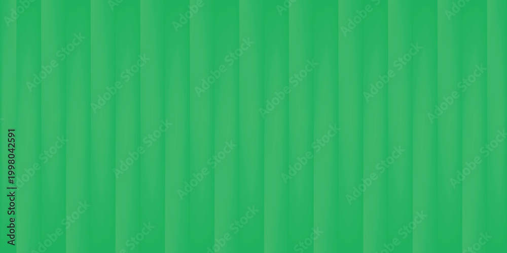 Fototapeta premium Modern Abstract Vibrant Emerald Green Background with Elegant Vertical Pleated Paper Texture and Soft Gradient Folds