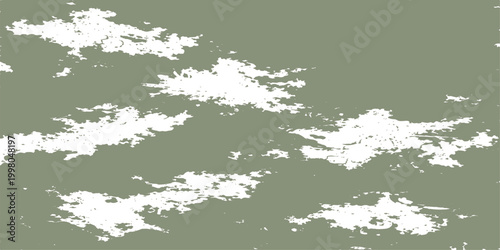 A serene, high-angle view of a cloudy sky, where soft, fluffy clouds drift across a muted backdrop, evoking a sense of calm and tranquility.