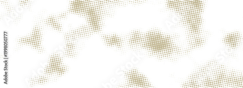 Soft beige halftone background with dotted texture and pixel speckle effect, evoking retro ecru craft paper with grungy, weathered canvas tones.