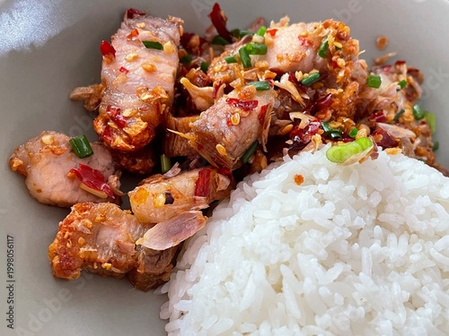 rice with chicken