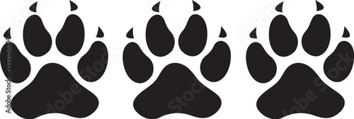 Lion Paw illustration vector file