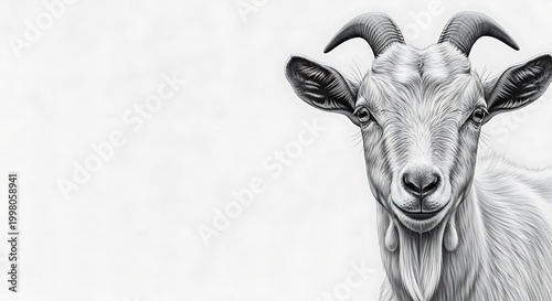 Goat Illustration for Eid Al Adha and Islamic Celebrations