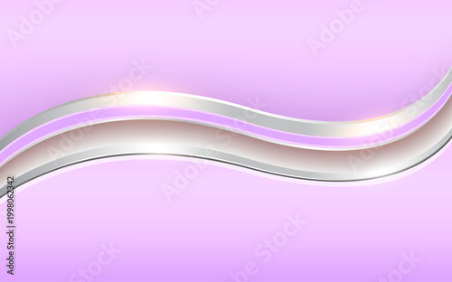 Abstract silver pink background, soft and shiny with pastel colors.