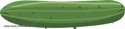 Vegetable Cucumber Illustration 