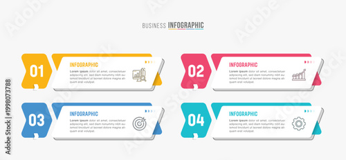 Vector infographic label design with circle infographics template design and 4-5-6 options or steps. Can be used for process diagram, presentations, workflow layout, banner, flow chart, info graph.