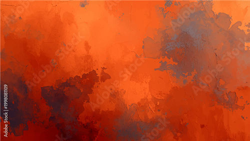 Vector Vibrant, abstract artwork bursts with fiery hues, evoking energy and emotive depth.