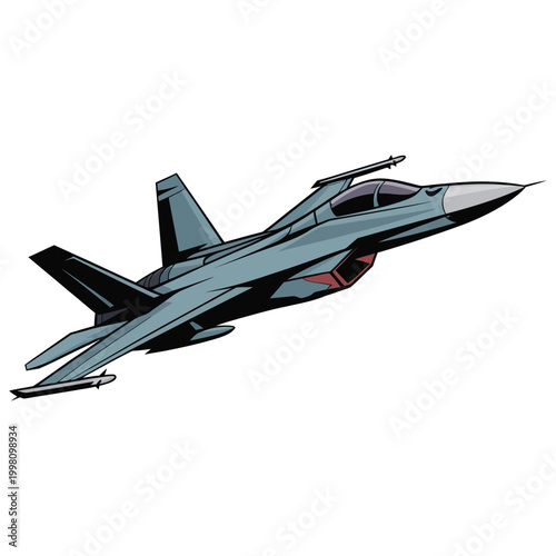 military jet fighter