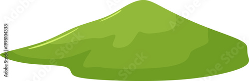 Принти на полотні Green Hill Landscape