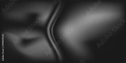 Simple background silver foil with metal mirror texture. Chrome gradient surface design abstract modern