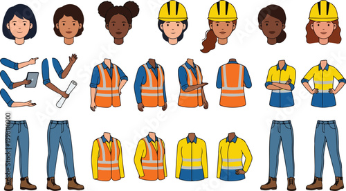 Construction Workers and Engineers.