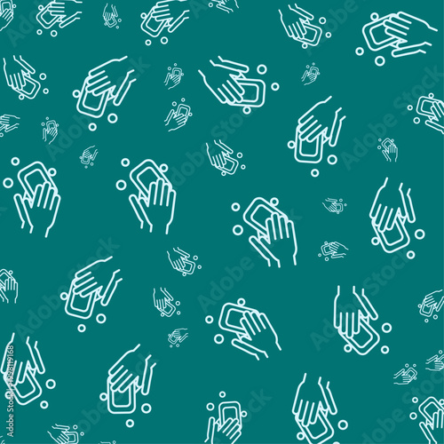 Washing hands stunning element trendy design vector Illustration colorful background