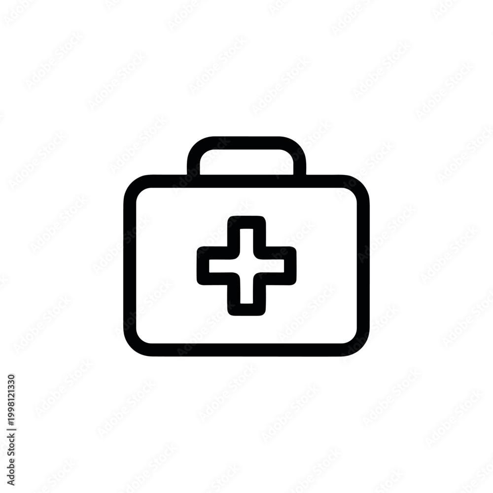 Fototapeta premium Medical Kit Icon