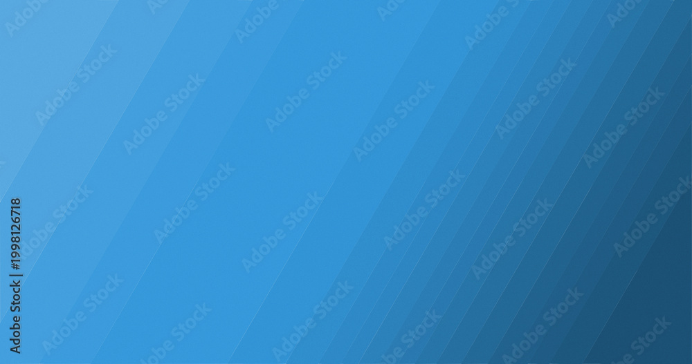 Obraz premium Blue Gradient Background with Diagonal Minimal Lines