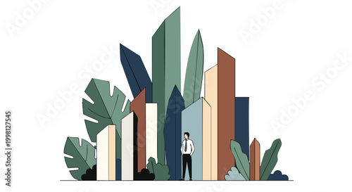 Ambitious Executive Navigating Strategic Growth and Sustainable Development in a Modern Corporate Landscape