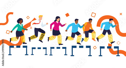 High-performance B2B team leveraging agility and innovative technology to overcome industry hurdles and accelerate corporate growth