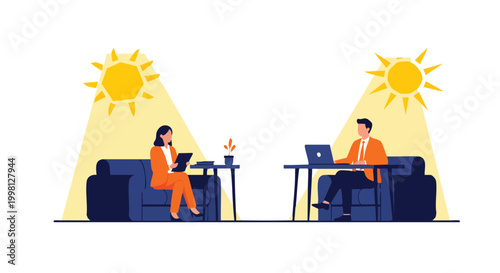 Global business agility through follow-the-sun workflow and remote collaboration for high-performance creative agencies