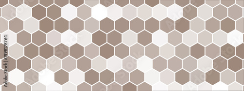 Hexagonal pattern cyberspace green background. Hexagon Grid tech. Black honeycomb on a white background. Isometric geometry.