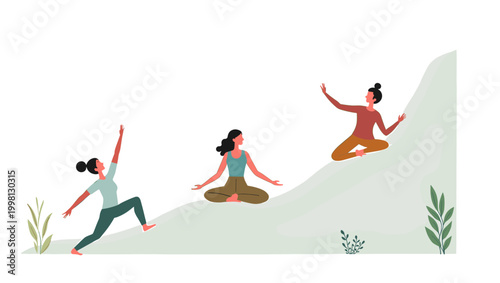 This illustration conveys a sense of hope and new beginnings. It's ideal for concepts like growth, environmental care, or nurturing projects, perfect 