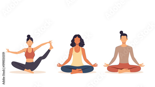 A minimalist illustration of a woman using a mobile phone. Ideal for representing connection, communication, or modern lifestyle concepts in digital m