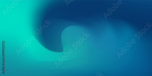 Abstract deep blue and teal mesh gradient background with smooth transitions and soft blurred texture , gradien mages