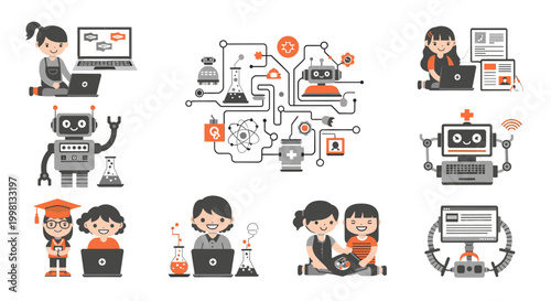 A cheerful illustration of a student in graduation attire, symbolizing academic achievement, future potential, and the excitement of new beginnings. G