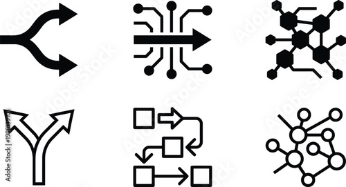 Ai neural networks and data connections exploring artificial intelligence machine learning and complex system architectures
