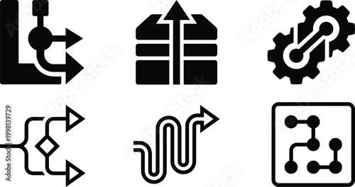 Ai powered data flow and machine learning exploring complex algorithms and neural network connections