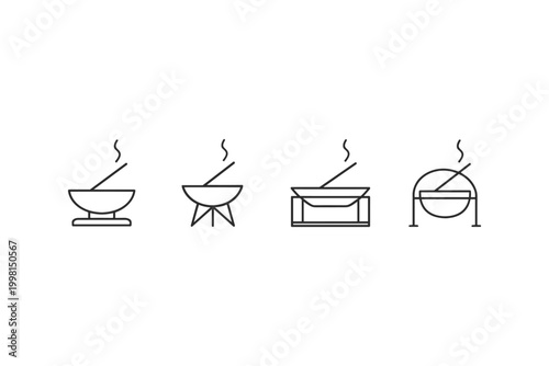 Incense Burner Icons