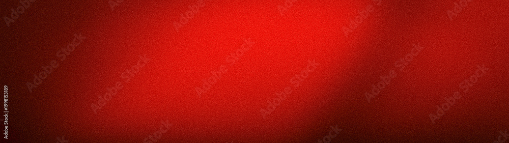 Fototapeta premium Wide abstract grainy gradient in red dark red orange tones with intense modern luxury vibe