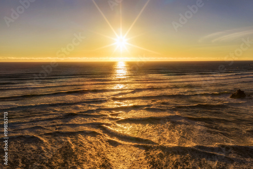 D Tas AR sunset sun star