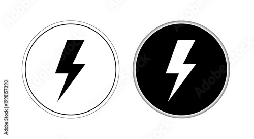 Free Download Black number four on white circle and solid black circle, minimalist - GFXLoad