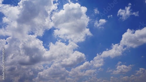 cloudy afternoon sky with black and clumpy clouds, beautiful and natural