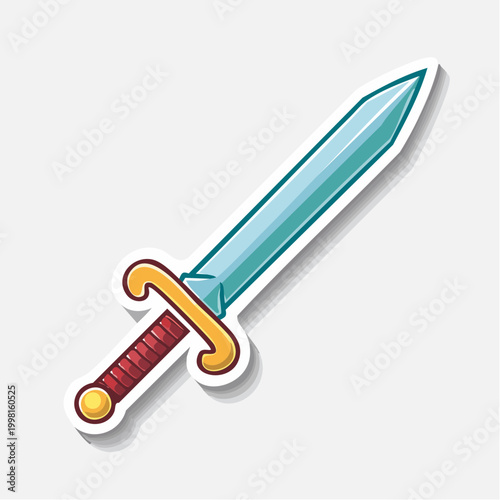 Cartoon Sword Icon
