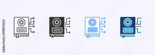 Guidelines Icon Set Multistyle Various Collection Element For Design