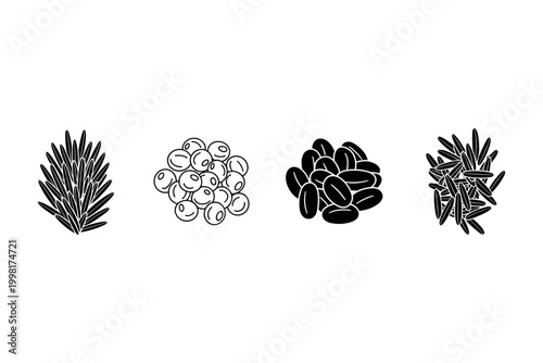 Four Ingredient Icons