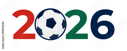 Tableau sur toile Soccer icon speed ball football goal and background vector logo