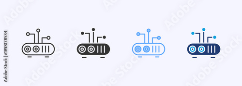 Gateway Icon Set Multistyle Various Collection Element For Design