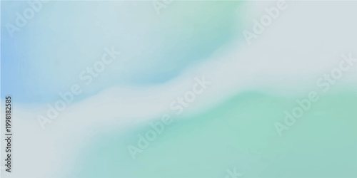 An abstract blue watercolor texture blending sky and clouds creates a light nature background with a cold winter atmosphere and soft paper color