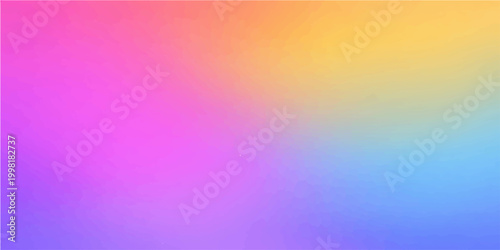 Fotografija A vibrant abstract background featuring a bright rainbow spectrum of geometric l