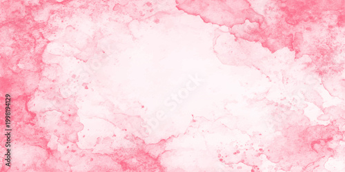 Abstract watercolor washes in pink tones create a delicate and artistic background design, ideal for digital art projects. 