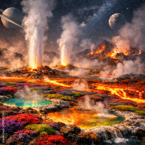 Alien planet