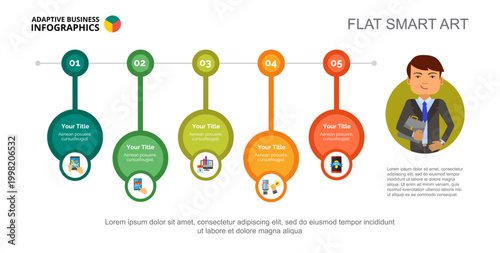 Online Marketing Concept Slide Template