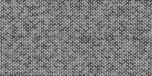 seamless pattern metal grid meatball wall decoration with chains circle wallpaper black and gray paper ornament cover, page, banner template design.